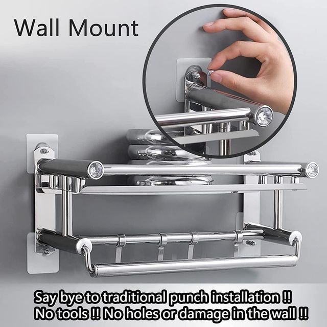 Wall Mount Screw Hooks for Kitchen Bathroom Bedroom Living Room 30 Pcs